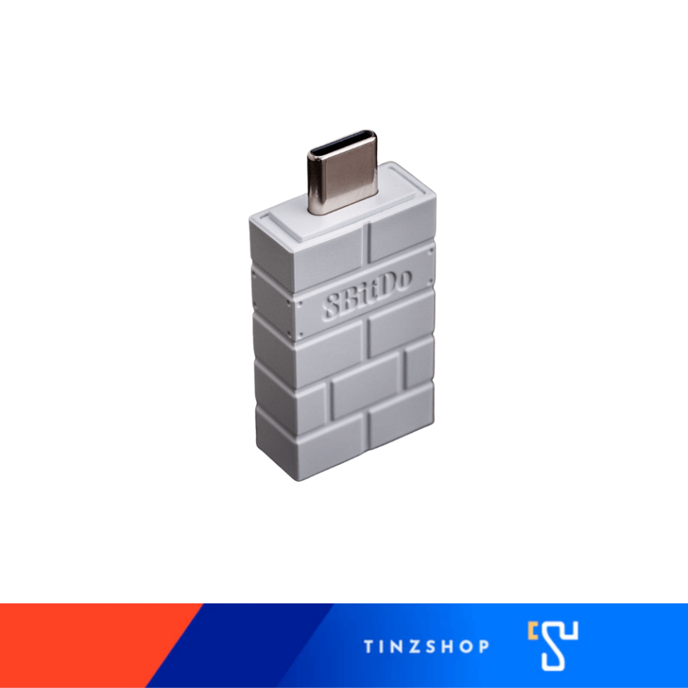 จอยเกมไร้สาย 8BITDO (80ND) ULTIMATE 2 BLUETOOTH & 2.4G สีขาว